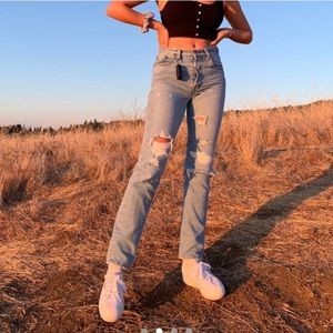 vintage distressed levi 501s